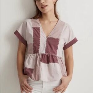 Madewell Patchwork Top